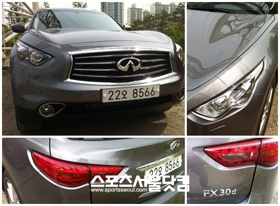 올 뉴 인피니티 FX30d 외관