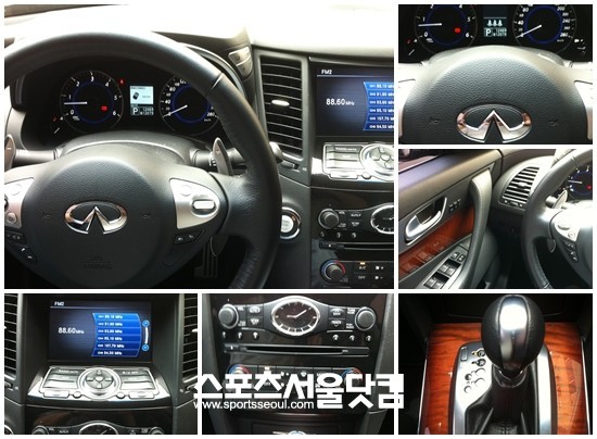 올 뉴 인피니티 FX30d 내관