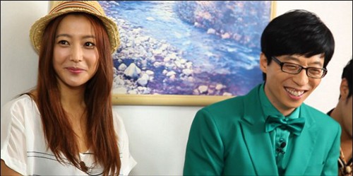 김희선(왼쪽)과 유재석이 런닝맨 100회 특집에서 큰 재미를 선사했다. /SBS 제공