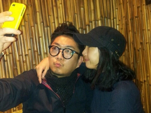 LJ(왼쪽)와 이선정이 목하 열애 중이다. /LJ 카카오톡