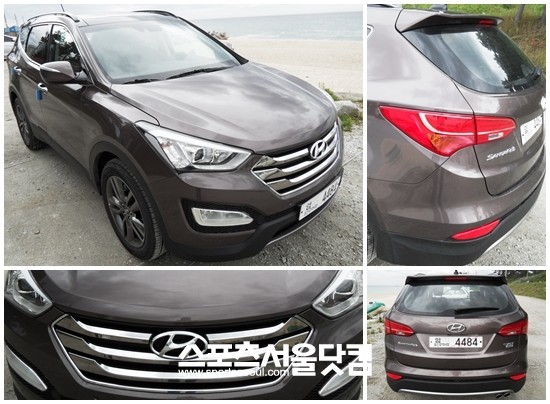 현대자동차 신형 싼타페 외관