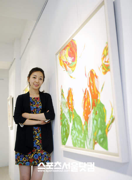 신예 정소윤 작가는 ‘자연을 말하다 전’으로 본격적으로 독자와의 소통에 나섰다. 사진=배정한 기자  hany@tf.co.kr