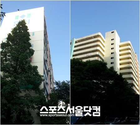 준공된지 25년 된 H아파트. 한 눈에 봐도 오래된 아파트라는 사실을 알 수 있다.