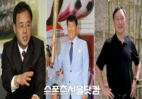 런던 올림픽 시청률 경쟁의 첨병으로 등장한  KBS 이용수 , SBS 차범근, MBC 허정무 축구 해설위원. / 더팩트 및 스포츠서울 DB