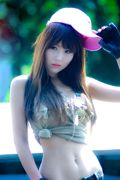 장지유는 헤어나 의상 스타일에 따라 다양한 이미지 변신이 가능한 모델이다. 사진은 본인 제공.