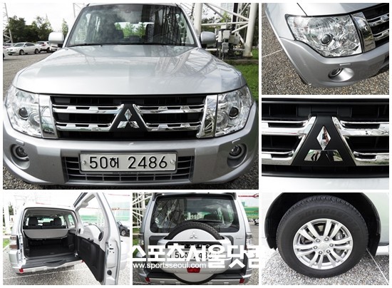 미쓰비시 SUV 파제로 외관