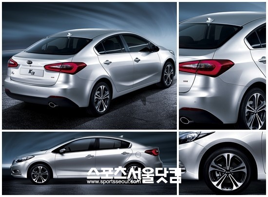 29일 기아자동차는 그동안 부분공개만 했던 K3의 외관을 모두 공개했다.