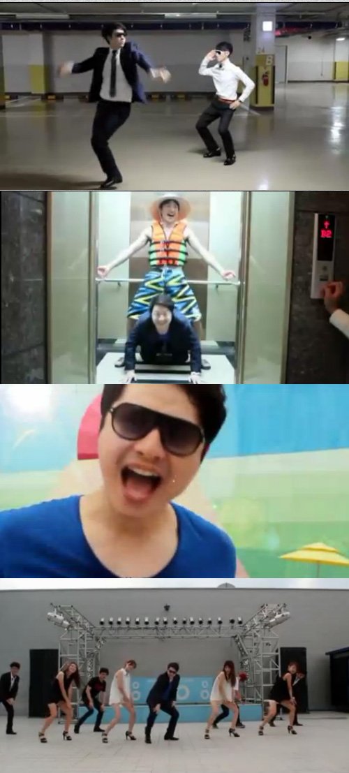 가수 싸이의 강남스타일을 사투리 버전으로 패러디한 대구스타일 영상이 인기다./해당 영상 캡처