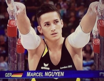 독일 기계체조 마르셀 응우웬 선수./중국 온라인 커뮤니티
