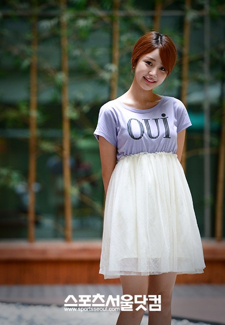 극중 김민종과 환상 로맨스 연기를 펼친 윤진이. /이효균 기자