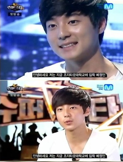 잘생긴 외모와 화려한 이력으로 슈퍼스타K4 스타가 된 로이킴./M.net 화면캡처