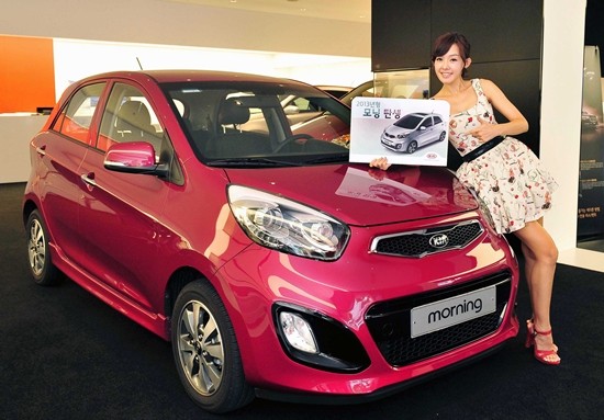 기아자동차가 20이부터 2013년형 모닝을 시판한다.