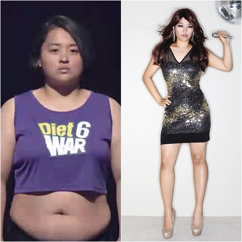 다이어트 워6 출연자 범차분이가 늘씬한 몸매를 자랑해 관심을 모으고 있다./스토리온, 우먼센스 제공