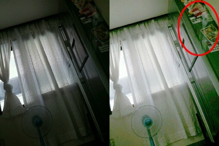 한 온라인 커뮤니티에 심령사진이 등장해 화제다 / 온라인 커뮤니티 캡처