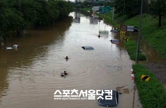 28일 기상청에 따르면 전국에 최대 풍속 48/s에 달하는 바람이 불고 시간당 30mm 이상의 비가 쏟아질 것으로 예상돼, 태풍으로 인한 차량 피해에 주의가 필요하다.