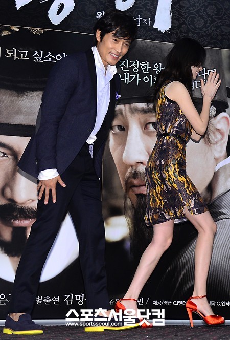 이병헌-한효주, 퇴장하는 순간까지... 영화 홍보