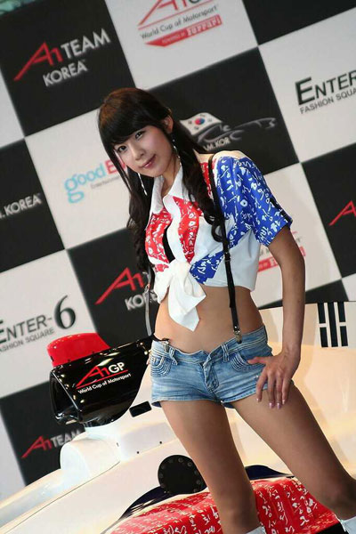 레이싱모델 겸 아나운서로 바쁜 나날을 보내고 있는 서승현. 사진=본인 제공