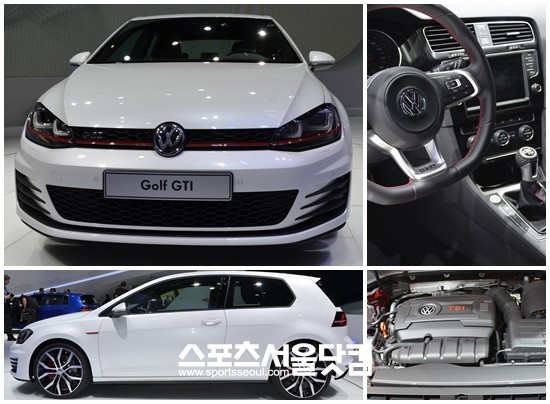 폭스바겐은 27일(현지시각) 2012 파리모터쇼에 세계 최초로 골프 7세대를 공개했다./ 황준성 기자