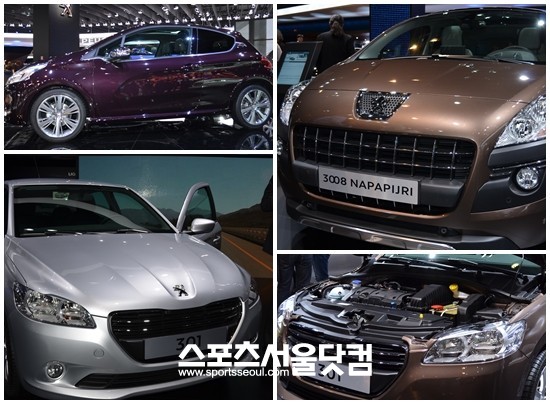 푸조는 27일(현지시각) 2012 파리모터쇼에 세계 최초로 301(Berline)과 3008 Napapijri 등을 공개했다.