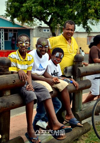 아프리카의 미소를 볼 수 있는 곳 모리셔스