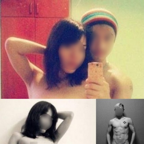 싱가포르 법대에 재학 중인 말레시이사 학생(오른쪽)이 여자 친구와의 나체 사진과 동영상을 인터넷에 게재해 파문이 일었다./시나닷컴 캡처