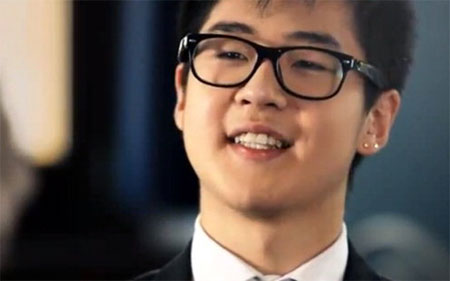 김정은 북한 국방위원회 제1위원장의 조카인 김한솔 군이 핀란드의 한 방송국과 인터뷰를 가졌다. / 핀란드 yle-TV 유튜브 영상 캡처