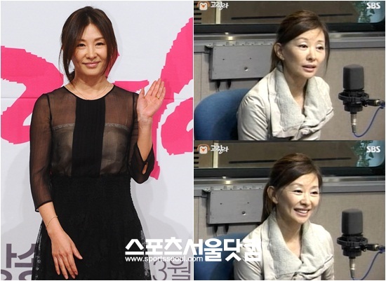 이미숙은 스캔들이 불거진 후에도 다양한 행사 및 방송 등에 출연하며 활기찬 모습을 보였다./더팩트DB, SBS 고릴라 영상 캡처