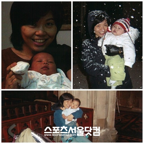 새누리당 민현주 의원은 지난 2006년 1월, 임신한 몸으로 한국여성정책연구원에 입사했다. 이 시기에 겪은 일하는 여성으로서의 어려움이 지금의 그를 있게 했다. 사진은 민 의원이 아들과 함께 찍은 모습이다. / 민현주 의원 제공