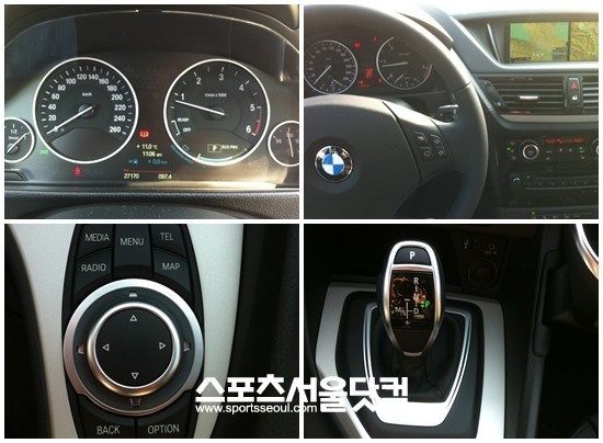 BMW 뉴 X1은 내관