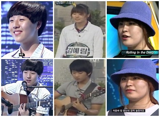 첫 등장부터 화제가 된 슈퍼스타K 참가자들. 왼쪽부터 유승우 투개월 신지수. / Mnet슈퍼스타K 방송 캡처.