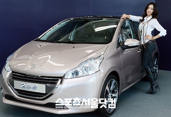 한불모터스는 14일 오전 서울 성동구 성수동 푸조비즈니스타워에서 푸조 208의 신차발표회를 갖고 국내에 출시했다. /이새롬 기자