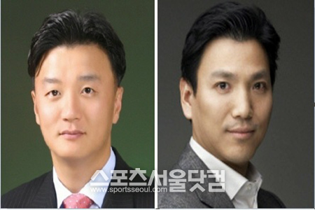 취임 25주년을 맞은 이건희(70) 삼성그룹 회장의 두 사위인 임우재 삼성전기 부사장(왼쪽)과 김재열 삼성엔지니어링 사장이 향후 경영 전면에 나서는 주연으로 자리매김 할 수 있을지 관심이 모이고 있다.