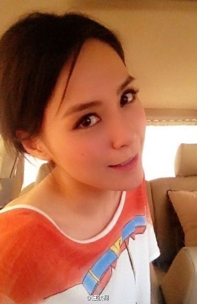 홍콩 스타 질리안 청이 한국인 남성과 동거 중이라는 보도가 나왔다./질리안 청 웨이보 캡처