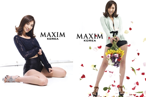 신예 배우 배소은이 6일 오전 공개된 남성잡지 맥심 12월호 화보 사진에서 청순하면서도 농염한 매력을 발산하고 있다./ 남성잡지 맥심 제공