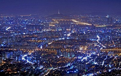 한국 야경 아름다운 이유가 화제다./ 출처= 온라인 커뮤니티