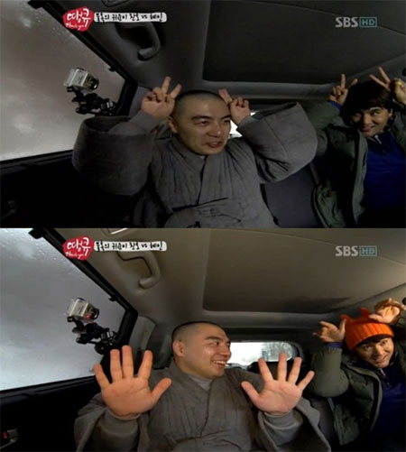 혜민스님이 귀요미 플레이어 1 더하기 1은 귀요미를 선보였다. / SBS 땡큐 캡처