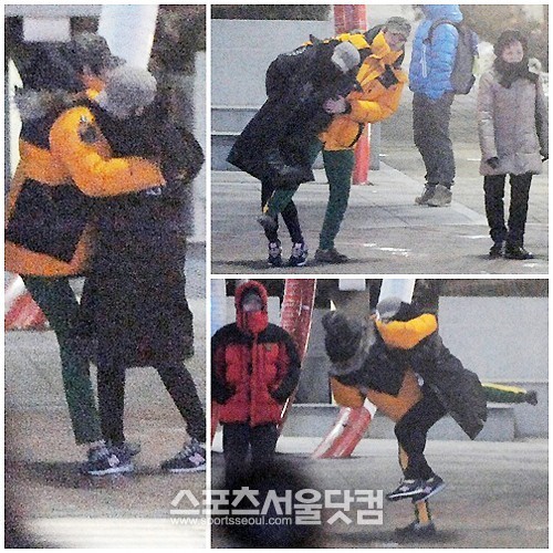 이장우와 오연서가 다정하게 데이트하고 있다. /노시훈·배정한 기자