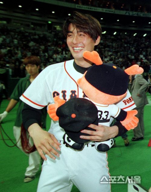 조성민은 일본 프로야구 요미우리 자이언츠에서 1997년 후반기와 1998년 전반기에 걸쳐 짧지만 강렬했던 활약을 펼쳤다. / 스포츠서울 DB