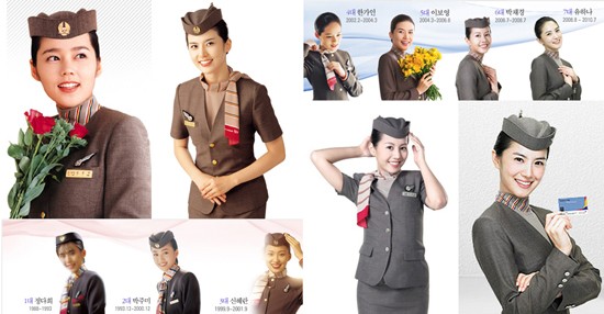 KIA타이거즈 이용규 아내 유하나로 화제가 된 아시아나항공 역대 모델/온라인 커뮤니티