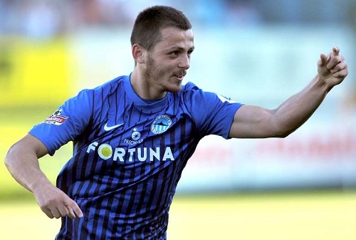 경남 FC에서 입단 테스트를 받고 있는 세르비아 대표 출신 밀로시 보산치치(24).
/ 슬로반 리베레츠 홈페이지 캡처