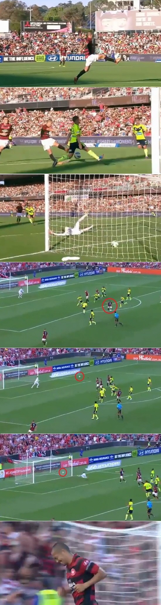 왕년의 스타 오노 신지가 최근 호주리그에서 여전한 기량으로 맹활약을 펼치며 건재를 과시하고 있다. / 유튜브 영상 캡처