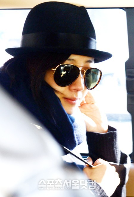 영화 여친남친 홍보차 18일 오전 입국한 계륜미./노시훈 기자