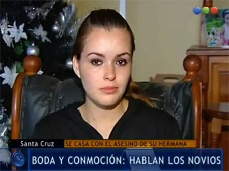 아르헨티나의 한 여성이 쌍둥이 자매를 죽인 살인범과 결혼하겠다고 나섰다. / 뉴스 방송 캡처