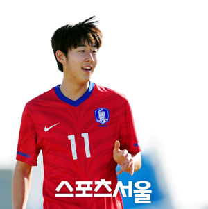 크로아티아전 선발 출전이 예상되는 함부르크의손흥민. / 스포츠서울 DB