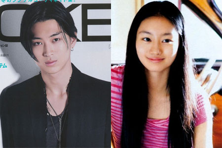 마츠다 쇼타(왼쪽)와 쿠츠나 시오리의 데이트 사진이 공개됐다. / 잡지 화보