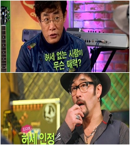 배우 최민수가 허세가 있음을 인정해 웃음을 자아냈다./SBS 화면캡처