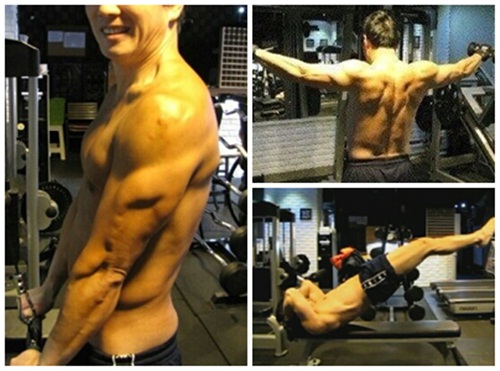 정봉주 전 의원의 몸짱 사진이 화제다. / 사진 출처=정봉주 트위터