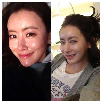 배우 정양이 자신의 미니홈피에 최근 사진을 공개했다. / 출처=정양 미니홈피