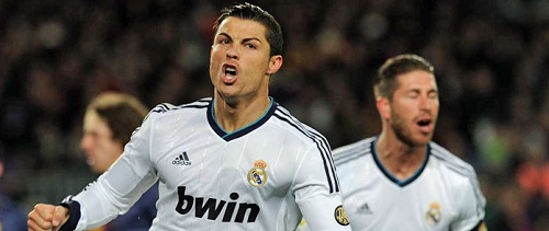 바르셀로나와 엘 클라시코 더비에서 멀티골을 터뜨린 크리스티아누 호날두(레알 마드리드). / marca 캡처