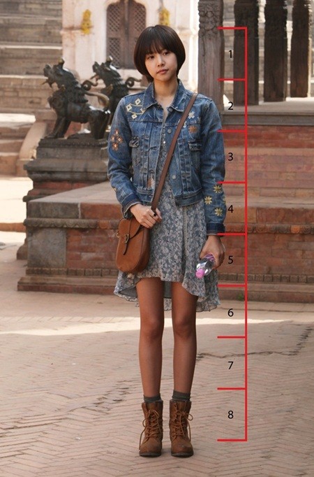 조윤희가 8등신 황금 비율 몸매로 눈길을 끌고 있다./CJ E&M 제공